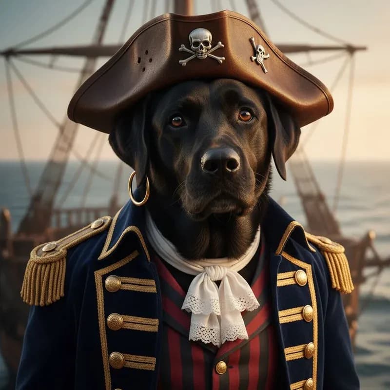 Piraten-Kapitän